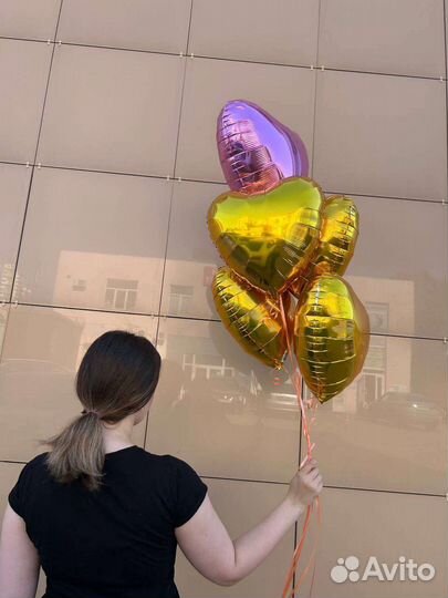 Шар сердце 1 шт