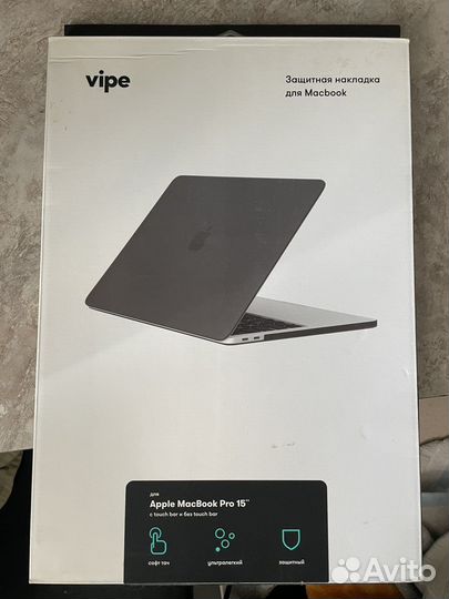 Защитная накладка на macbook pro 15