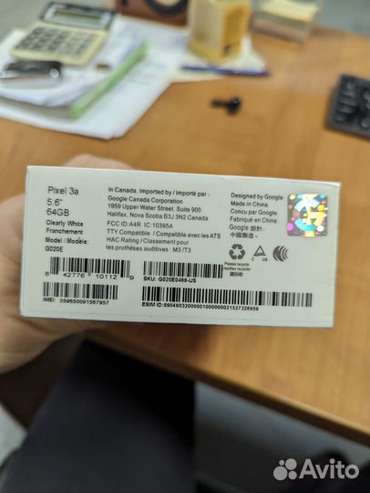 Google Pixel 3a, 4/64 ГБ