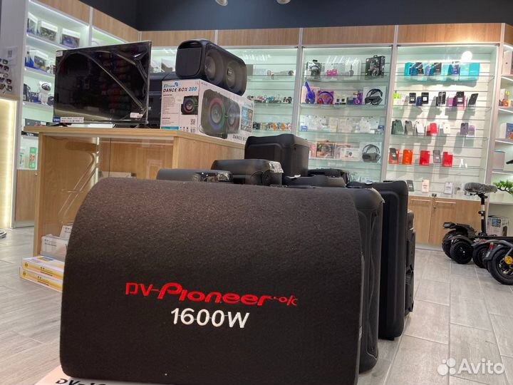 Автомобильный сабвуфер Pioneer 1600w 10 дюймов