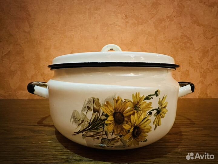 Кастрюля эмалированная СССР