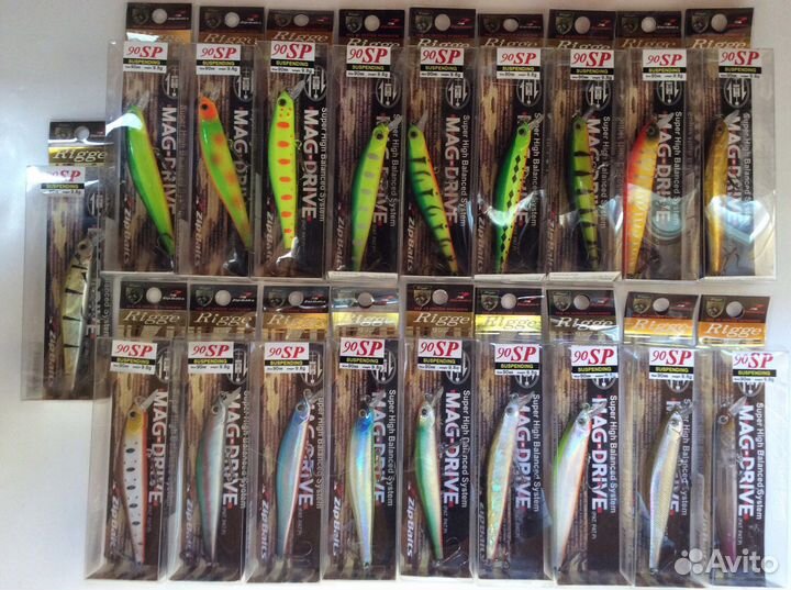 Воблеры известных брендов до 10 см