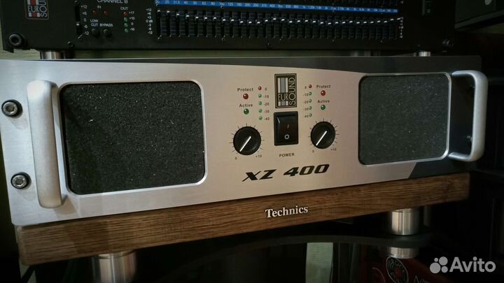 Усилитель мощности EuroSound XZ400 + кейс