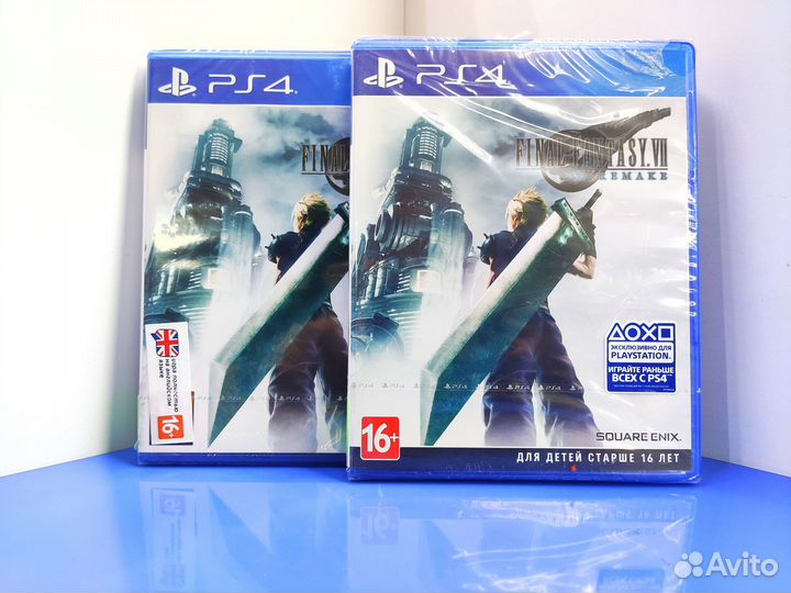 Final Fantasy 7 (VII) Remake (PS4) Новый Диск