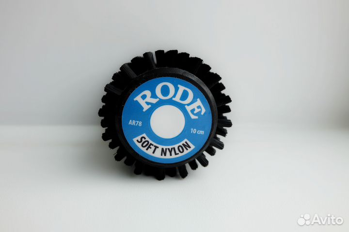 Щетка роторная rode, мягкий нейлон, 100мм