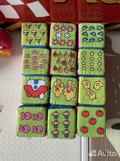 Кубики развивающие k'kids