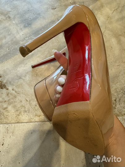 Туфли christian louboutin 37