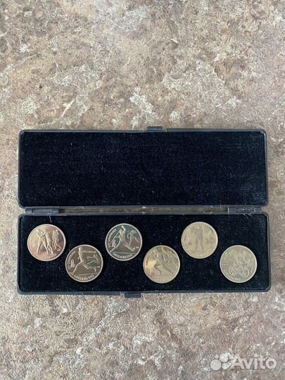 Набор монет барселона 1992