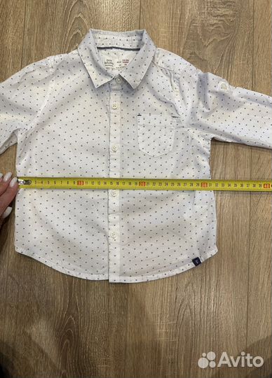 Рубашка zara для мальчика 92
