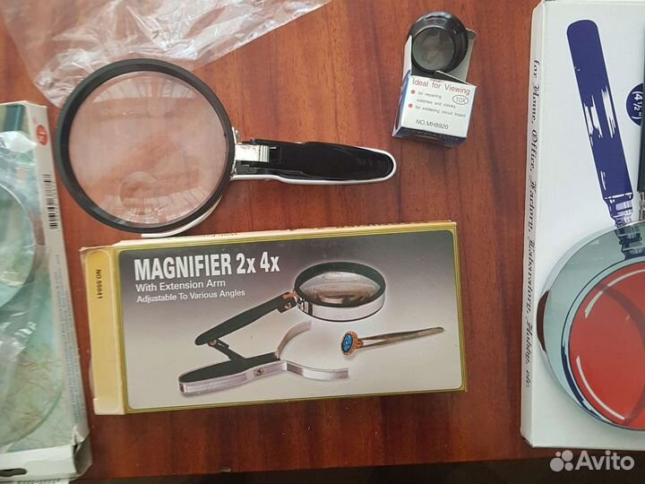 Лупы разных размеров