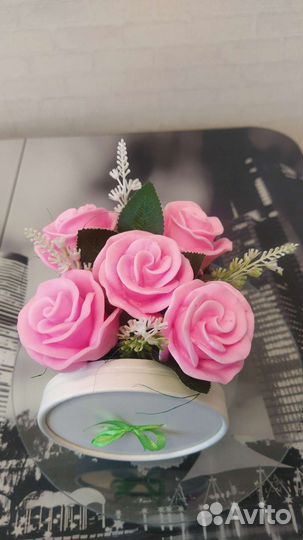 Букет из мыла