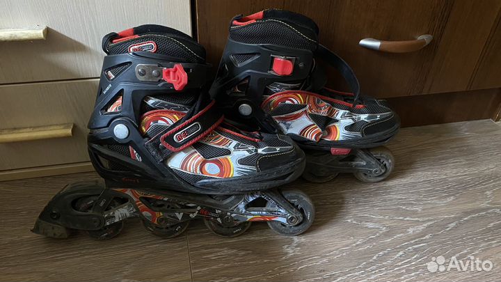 Коньки роликовые детские re action