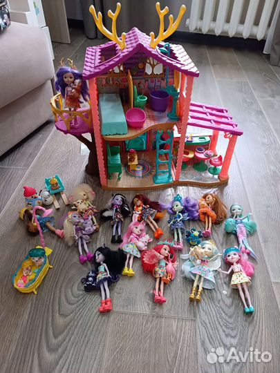 Enchantimals дом и куклы
