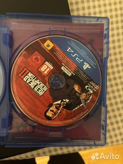 Red dead redemption 2 ps4 диск