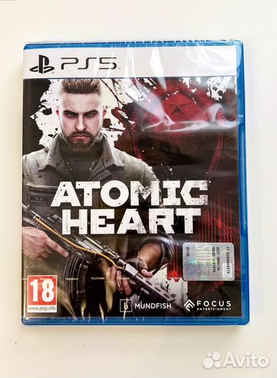 Atomic heart ps5 диск новый
