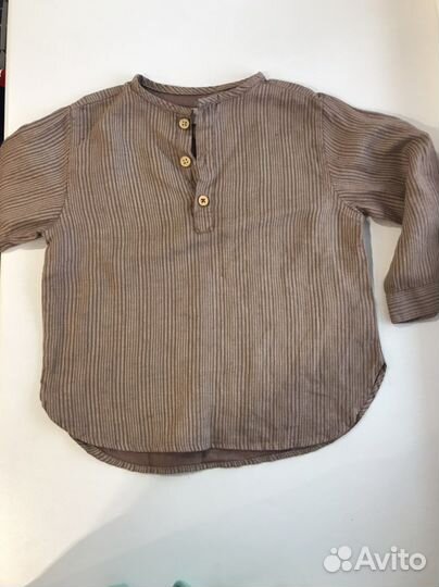 Рубашка zara для мальчика 92