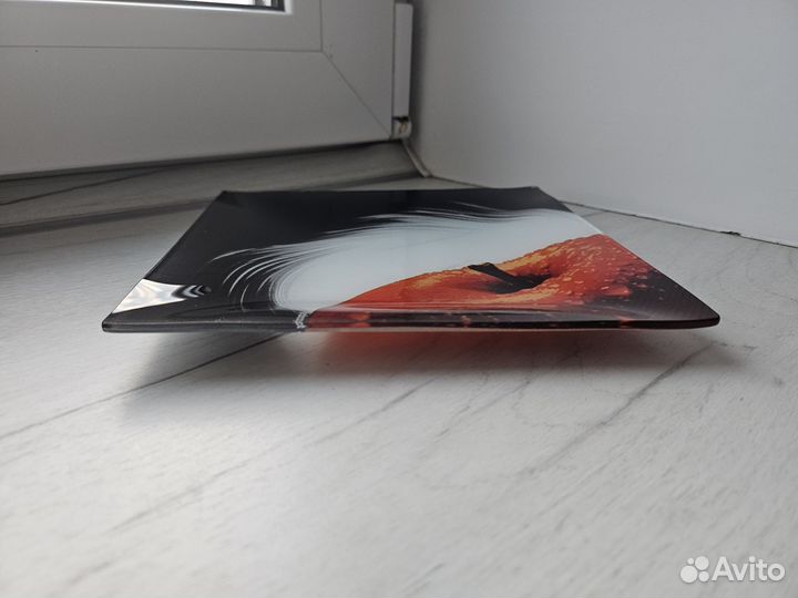 Тарелки стеклянные квадратные