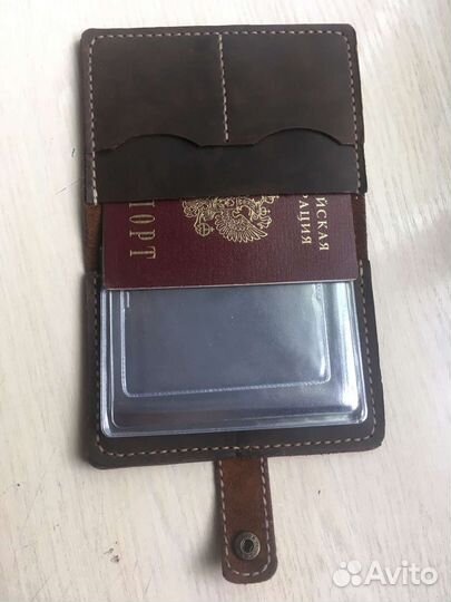 Портмоне мужское ручной работы