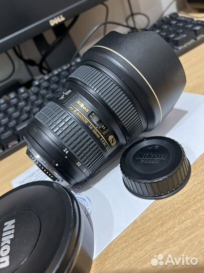 Объектив nikkor 14-24 mm 2.8