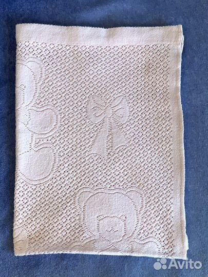 Myb плед Bear and Bows 76х102см роз/новый