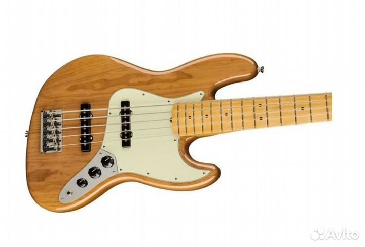 Басс-гитара Fender AM Pro II Jazz Bass V RST pine