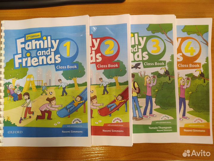 Family and friends 2nd edition 1, 2, 3, 4 (WB+CB)