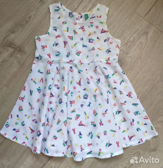 Летнее платье Benetton для девочки