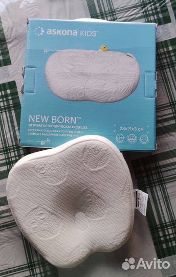 Детская ортопедическая подушка Askona Kids