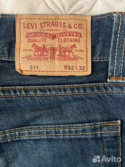 Джинсы мужские levis 511