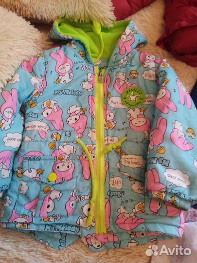 Детские вещи на девочку бу пакетом раз 86,92