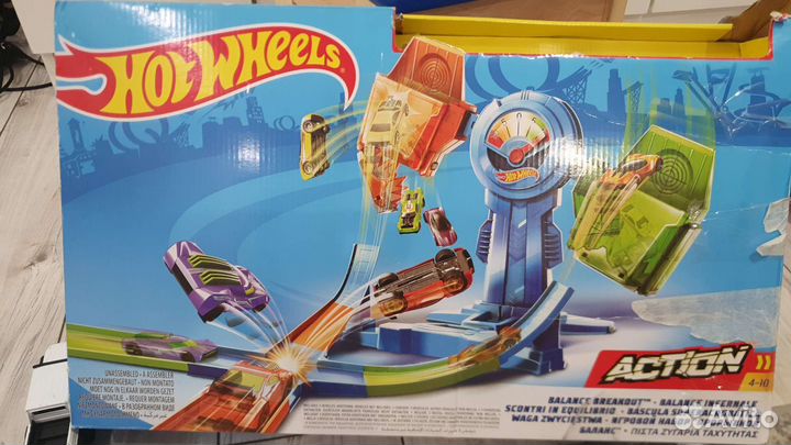 Набор игровой hot wheels прорывом баланс FRH34