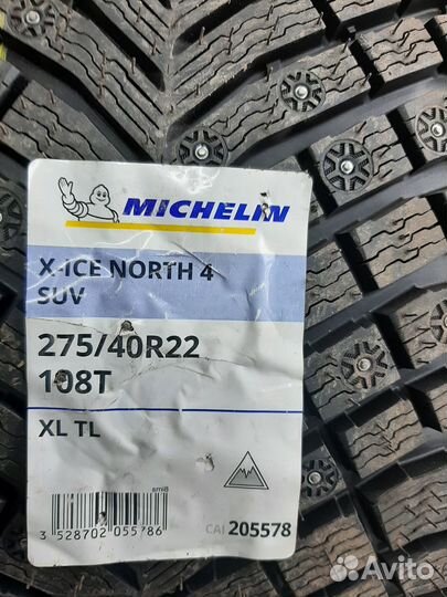 Michelin X-Ice North 4 SUV 275/40 R22 108T