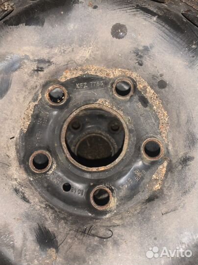 Штампованные диски KFZ 7755 r15 5*112
