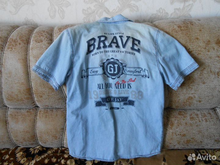 Джинсовая рубашка