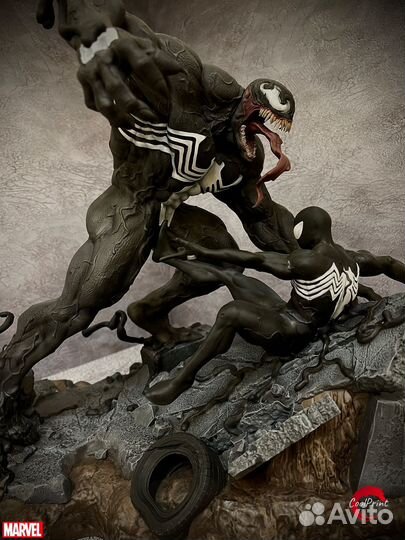 Диорама Веном против Симбиота / Venom VS Symbiote