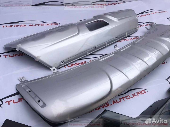 Накладки на бампера Nissan Х-Trail 32 комплект D92