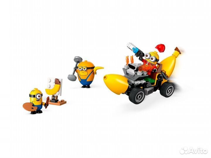 Lego Minions 75580 Миньоны и машина-банан