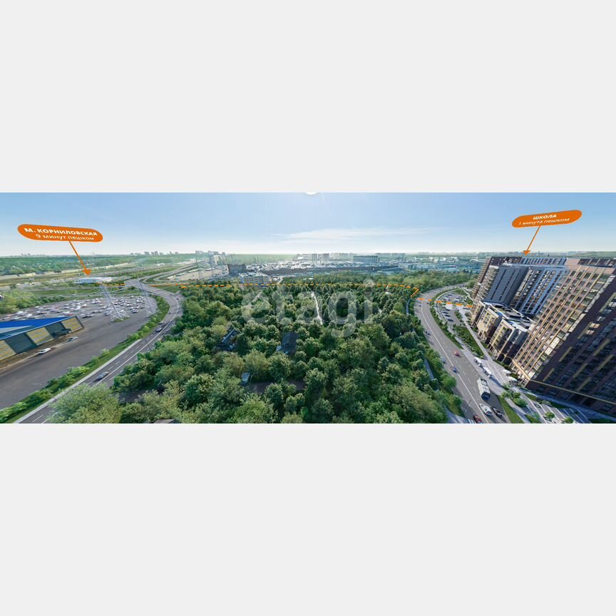 1-к. квартира, 34,2 м², 7/18 эт.