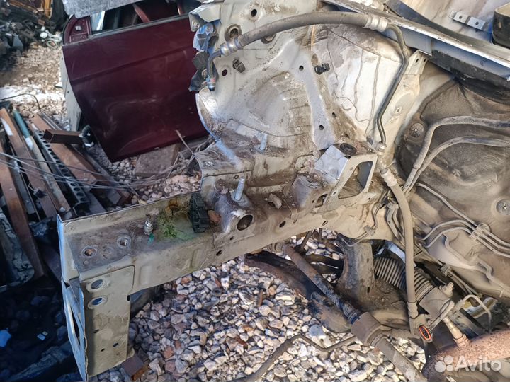 Лонжерон передний со стойкой Шевролет Авео т300