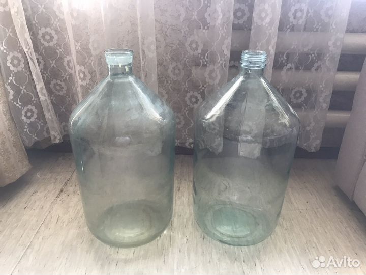 Бутыль стеклянная 20 литров