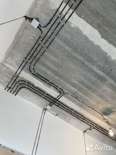 Электрик Перенос розеток Замена проводки Штроблени