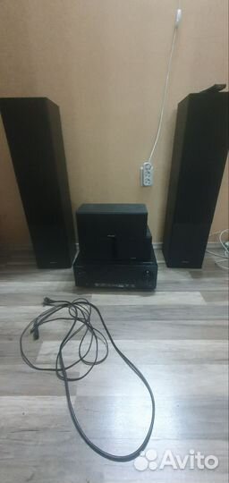 Ресивер и колонки pioneer vsx 424-k