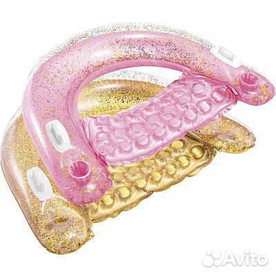 Надувной кресло-плот для плавания 119х97х28см