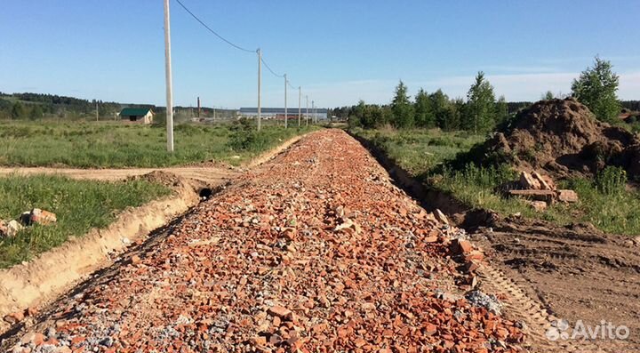 Щебень вторичный