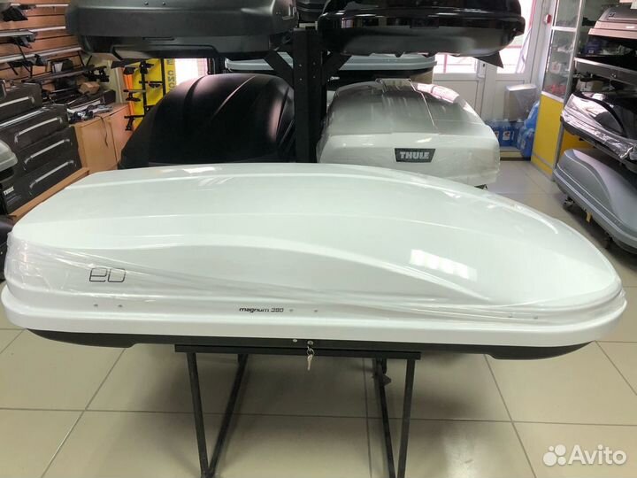 Автобокс багажник на крышу LADA Vesta