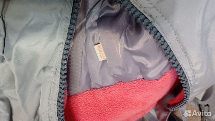 Брюки теплые для девочки 104