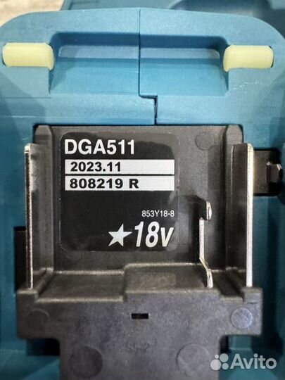 Ушм болгарка makita 125 dga511RTJ