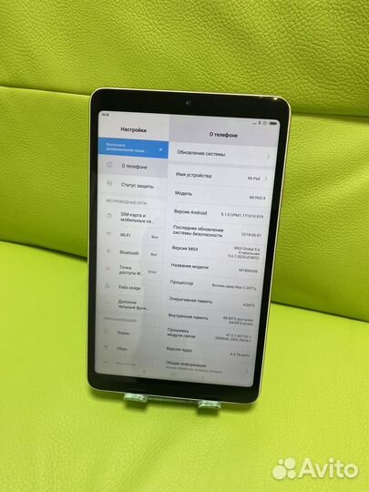 Xiaomi Mi pad4 4/64 LTE