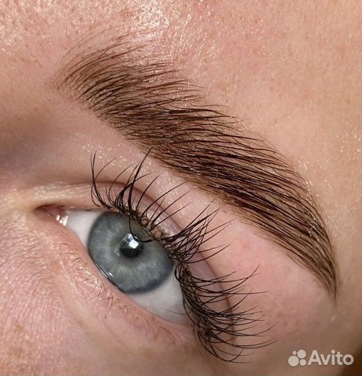 Ламинирование и окрашивание бровей/ресниц