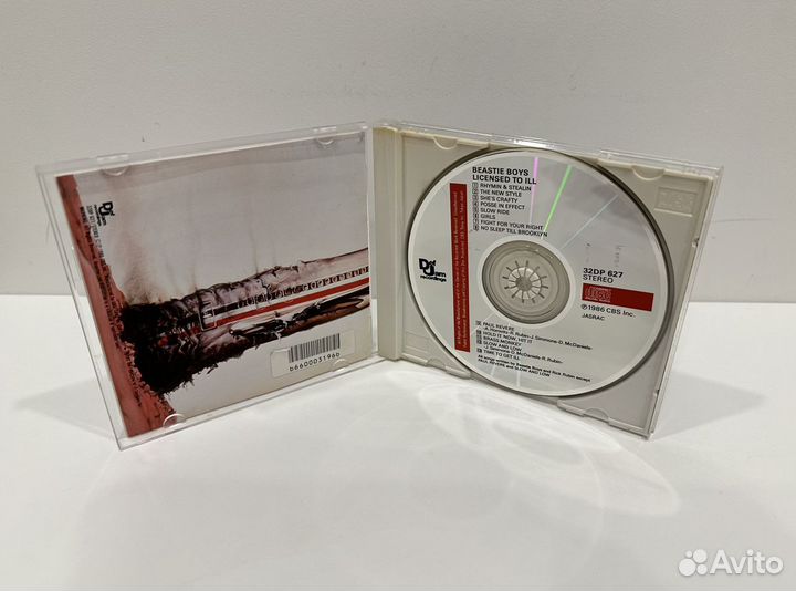 Beastie Boys -Licensed To Ill CD Japan оригинал